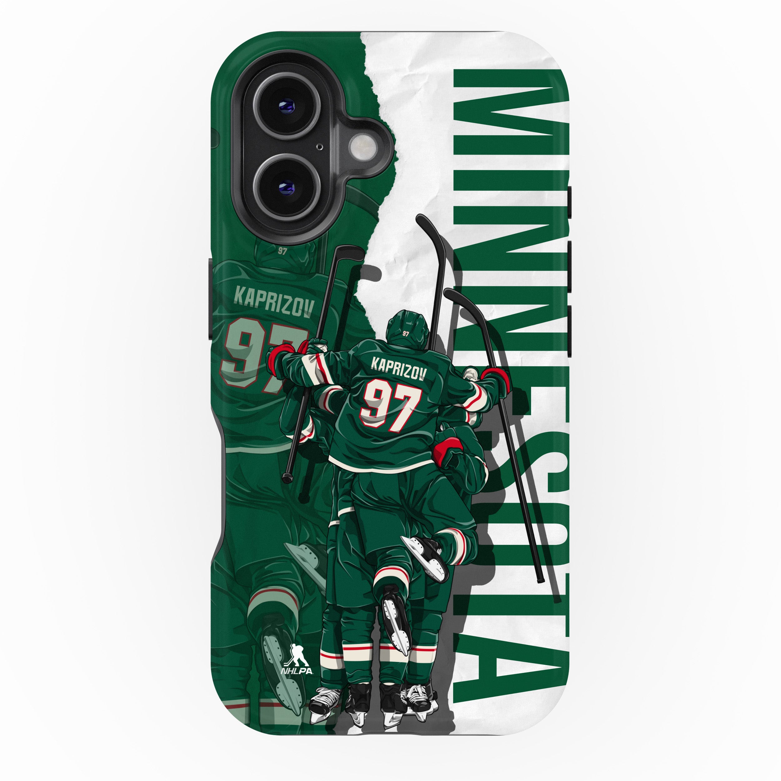 Minnesota - Kaprizov Jump Series Phone Case