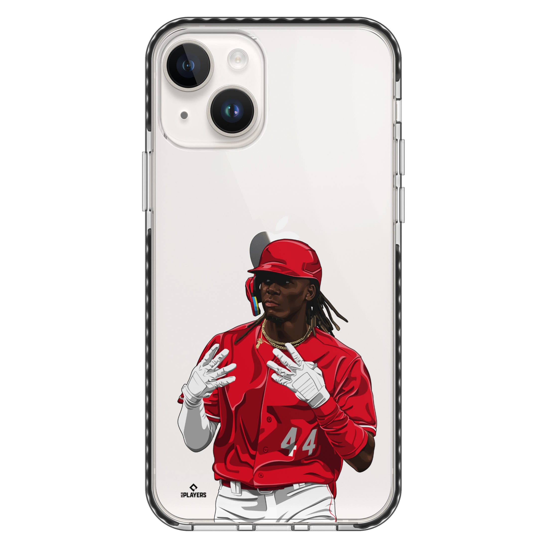 De La Cruz (Red) Clear Series Phone Case