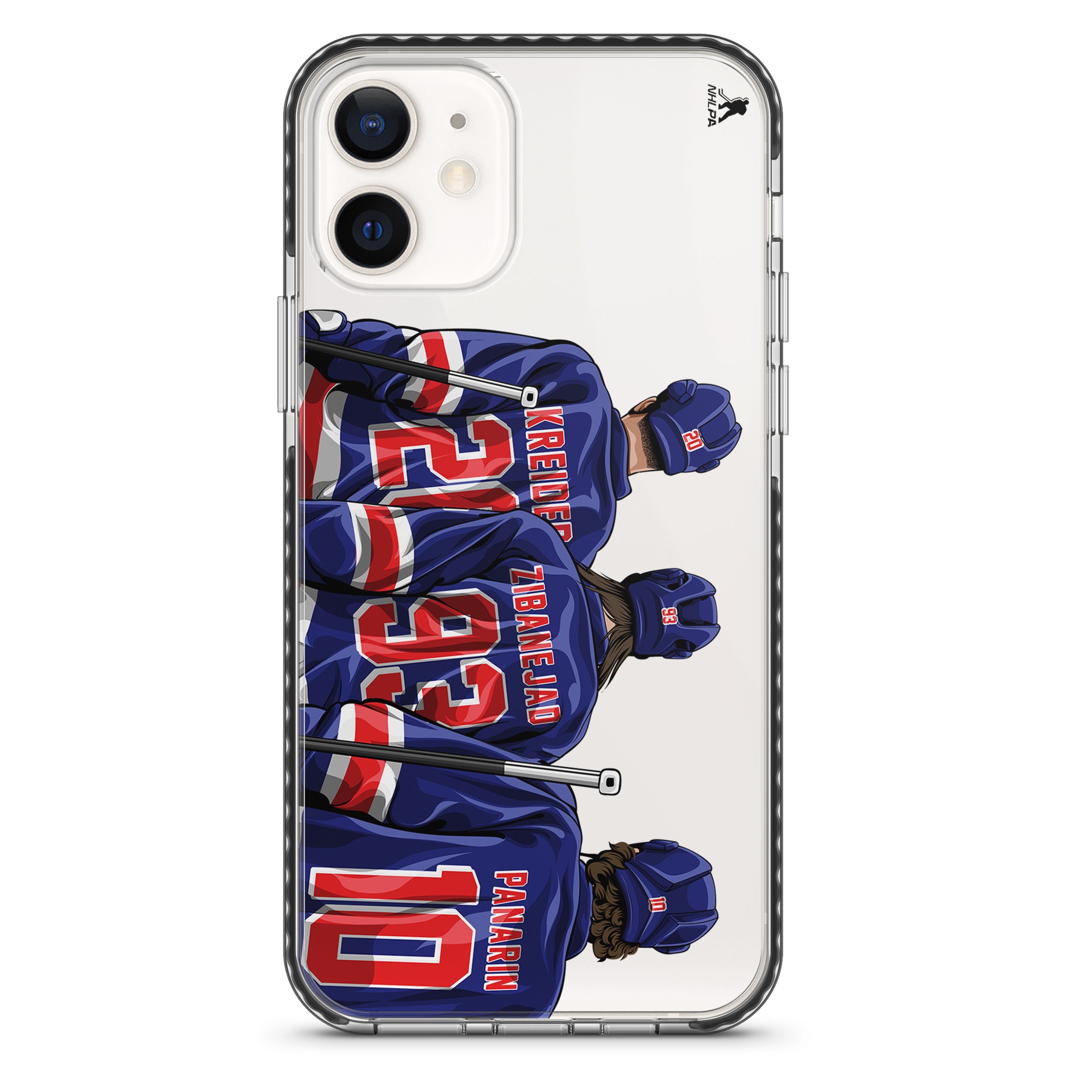 New York Trio (Hockey) Clear Series 2.0 Phone Case